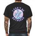 Alice In Wonderland Caterpillar I Cant Be Bothered Mens Back Print T-shirt