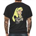 Alice In Wonderland Punk Tatto Mens Back Print T-shirt