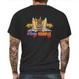 Aloha Hawaii From The Island Feel The Tiki Spirit Mens Back Print T-shirt