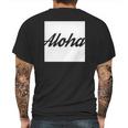 Aloha Tshirt For Men Mens Back Print T-shirt