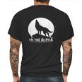 Im The Alpha Wolf Dog Mens Back Print T-shirt