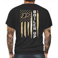 America Purdue Boiler Up Flag Mens Back Print T-shirt