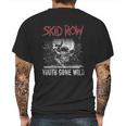 American Classics Skid Row Heavy Metal Band Graffiti Gone Wild Black Mens Back Print T-shirt