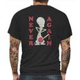 American Dad Roger Plunger Never Again Mens Back Print T-shirt