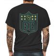 Americas Finest Apparel Green Bay Shield Mens Back Print T-shirt