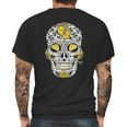 Americas Finest Apparel Green Bay Sugar Skull Mens Back Print T-shirt