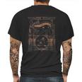 Ancient Egyptian Mythology Kemetic Mens Back Print T-shirt