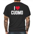 Andrew Cuomo I Love Cuomo Mens Back Print T-shirt