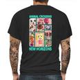 Animal Crossing New Horizons Group Box Mens Back Print T-shirt