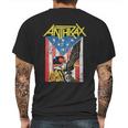 Anthrax Mens Dredd Eagle Mens Back Print T-shirt