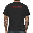 Antifascist Mens Back Print T-shirt