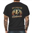 Anything For Selenas Vintage Mens Back Print T-shirt