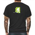 Arizona State Bigfoot Hunter Mens Back Print T-shirt