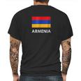 Armenia Flag For Armenians Loving Americans Mens Back Print T-shirt