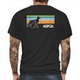 Aspca Retro Dark Mens Back Print T-shirt