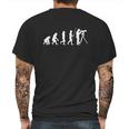 Astronomer Evolution Mens Back Print T-shirt