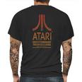 Atari Entertainment Technologies Distressed T- Mens Back Print T-shirt