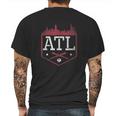 Atlanta Baseball Atl Vintage Georgia Brave Gift Mens Back Print T-shirt