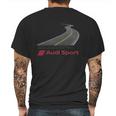 Audi Quattro Mens Back Print T-shirt