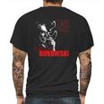 Author Charles Bukowski Tee 48 Mens Back Print T-shirt