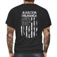 Aviation Ordnance Iyaoyas Mens Back Print T-shirt