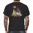 Awesome-Geometric-Outdoor-Mountain Mens Back Print T-shirt