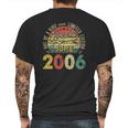 Awesome Since June 2006 15Th Bday Decorations 15 Years Old Mens Back Print T-shirt