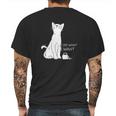 Hisayhe Funny Cat Do What I Want Cat Personality Graphic Mens Back Print T-shirt