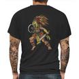 Aztec Jaguar Warrior Native Mexican Mythology Mens Back Print T-shirt