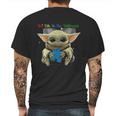 Baby Yoda It’S Ok To Be Different Mens Back Print T-shirt