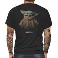 Baby Yoda The Mandalorian Sweater Mens Back Print T-shirt