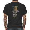 Baby Yoda Water Reflection Master Yoda Best Sweater Mens Back Print T-shirt