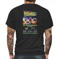 Back To The Future 35Th Anniversary 1985-2020 Signatures Shirt Mens Back Print T-shirt