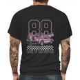 Back To The Future Delorean 88 Mens Back Print T-shirt