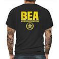 Bail Enforcement Agent Badge Fugitive Bounty Hunters Mens Back Print T-shirt