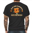 Ban The Fascists Save The Books Funny Book Lovers Mens Back Print T-shirt