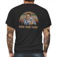 Bang Bang Bang Vintage Retro Mens Back Print T-shirt