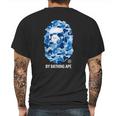 By Bape Abc Blue Camo T-Shirts Mens Back Print T-shirt