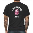 Bape Abc Pink Camo Mens Back Print T-shirt