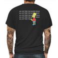 Bart Simpson I Will Not Feed The Whores Drugs Shirt Mens Back Print T-shirt