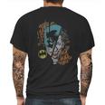 Batman Vs The Joker Split Mens Back Print T-shirt