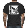 Bauhaus Undead Discharge Slim Mens Back Print T-shirt