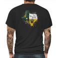 Baylor Bears Color Drop State Map Apparel Mens Back Print T-shirt