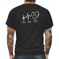 Baylor Bears Faith Hope Love Apparel Mens Back Print T-shirt