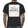 The Beagles Dog Abbey Road Mens Back Print T-shirt