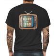 Best Of 1990 Vintage Television Mens Back Print T-shirt