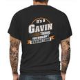 Best Gift For Gavin Gavin Mens Back Print T-shirt