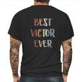 Best Victor Ever Retro Vintage Gift Mens Back Print T-shirt