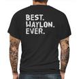 Best Waylon Ever Funny Mens Back Print T-shirt