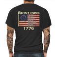 Betty Ross Original Colonies Flag Mens Back Print T-shirt